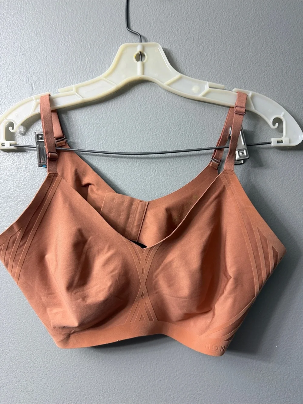 Honeylove Seamless Sculpting sports bra Mauve Pink Xl